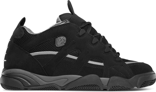 éS SCHEME BLACK / GREY SKATEBOARD SHOES - One Revolver Surfboards