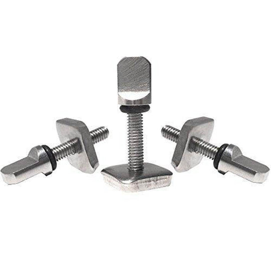 Surfboard Fins Thumb Screw and Plate for Longboard Center - - One Revolver Surfboards