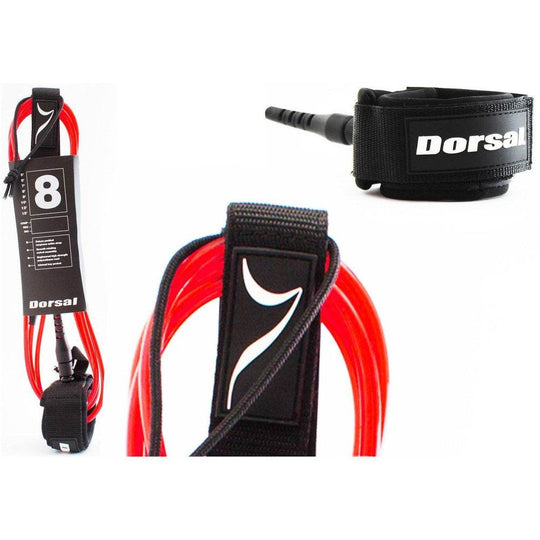 DORSAL Surf Leash for Surfboard Longboard SUP Leg Rope - One Revolver Surfboards