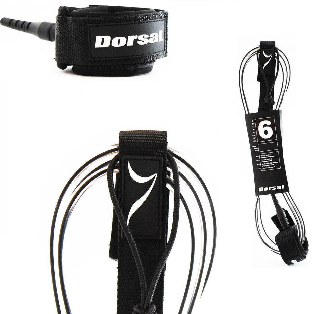 DORSAL Surf Leash for Surfboard Longboard SUP Leg Rope - One Revolver Surfboards