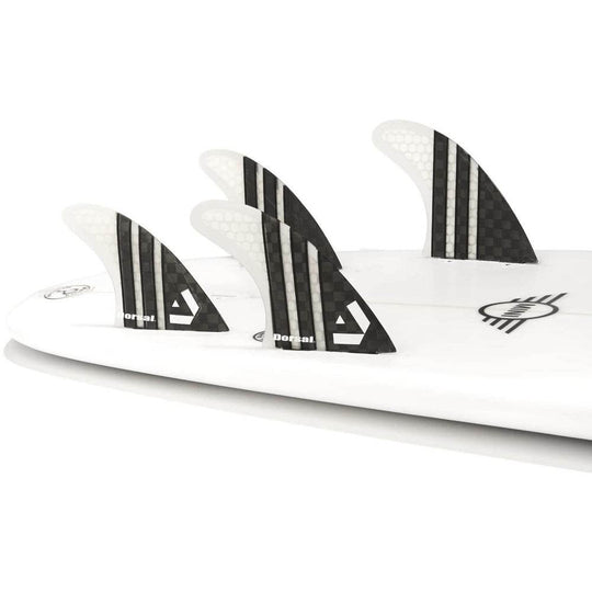 DORSAL Surfboard Fins Quad 4 Set FCS Compatible - One Revolver Surfboards
