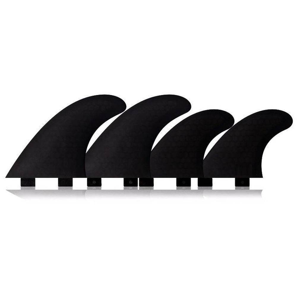 DORSAL Surfboard Fins Quad 4 Set FCS Compatible - One Revolver Surfboards