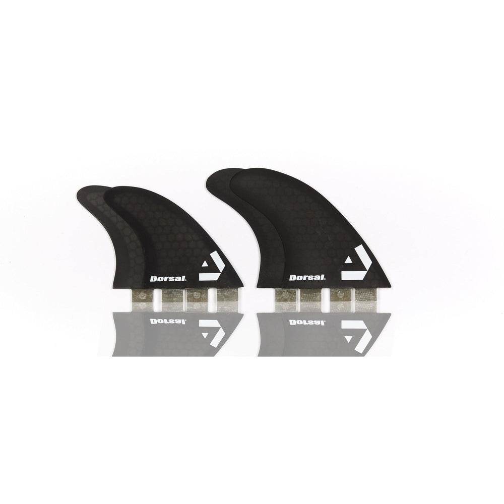 DORSAL Surfboard Fins Quad 4 Set FCS Compatible - One Revolver Surfboards