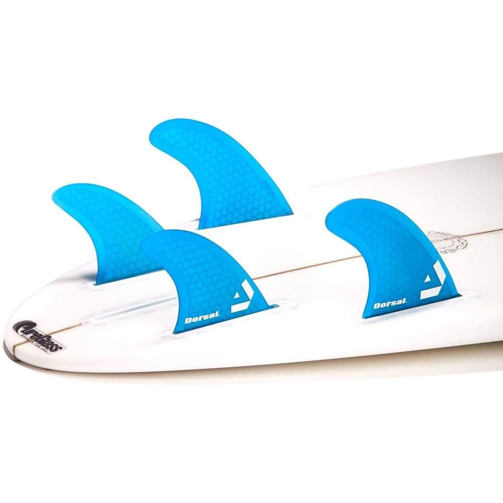 DORSAL Surfboard Fins Quad 4 Set Future Compatible - One Revolver Surfboards