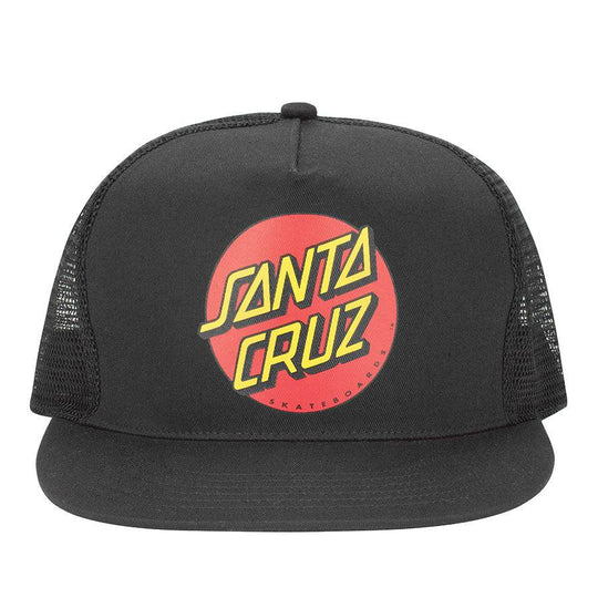 Santa Cruz Classic Dot Mesh Trucker High Profile Mens Hat - One Revolver Surfboards