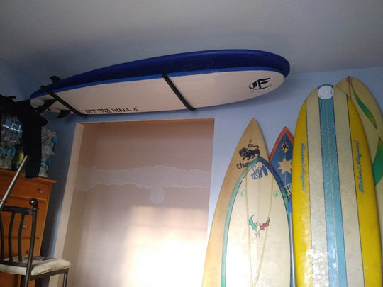Hi-Port 1 | Surfboard Storage Ceiling Rack | Holds 50 lbs - One Revolver Surfboards