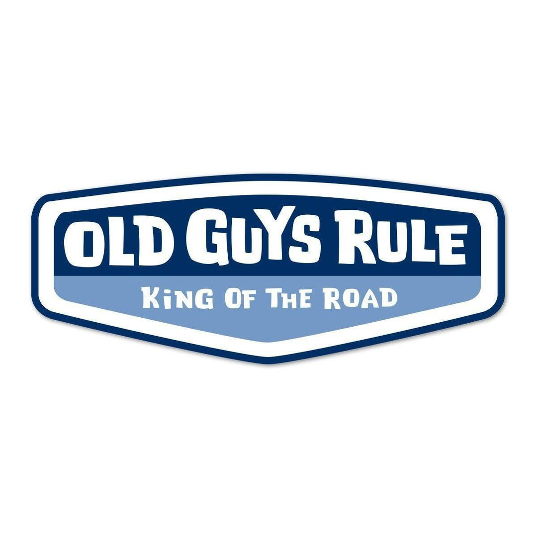 King Of The Road Decal (Blue) - One Revolver Surfboards