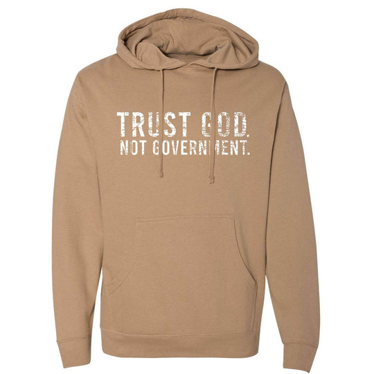 Trust God. Not Government. Men's Hoodie - One Revolver Surfboards