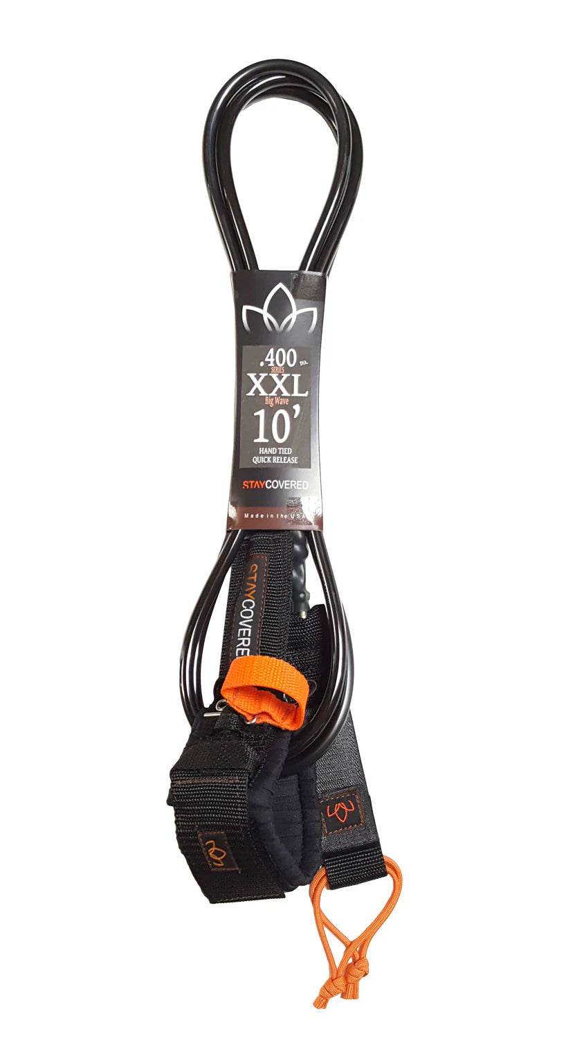 XXL Big Wave with Quick Release 10mm cord Surfboard Leash - One Revolver Surfboards