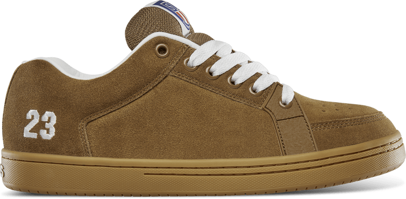 ETNIES SAL 23 TAN / GUM SKATEBOARD SHOES - One Revolver Surfboards