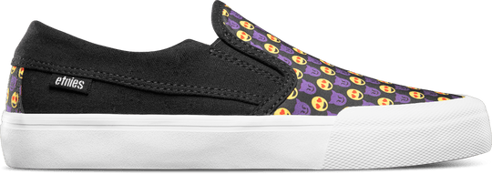 Etnies Langston Womens Black/Yellow/Black Slip Skate Shoes - One Revolver Surfboards