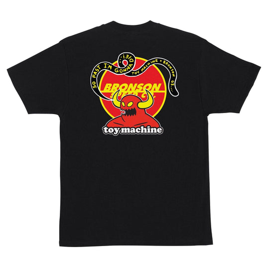 BRONSON X TOY MACHINE HEAVYWEIGHT T-SHIRT - One Revolver Surfboards