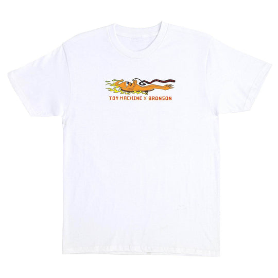 BRONSON X TOY MACHINE HEAVYWEIGHT T-SHIRT - One Revolver Surfboards