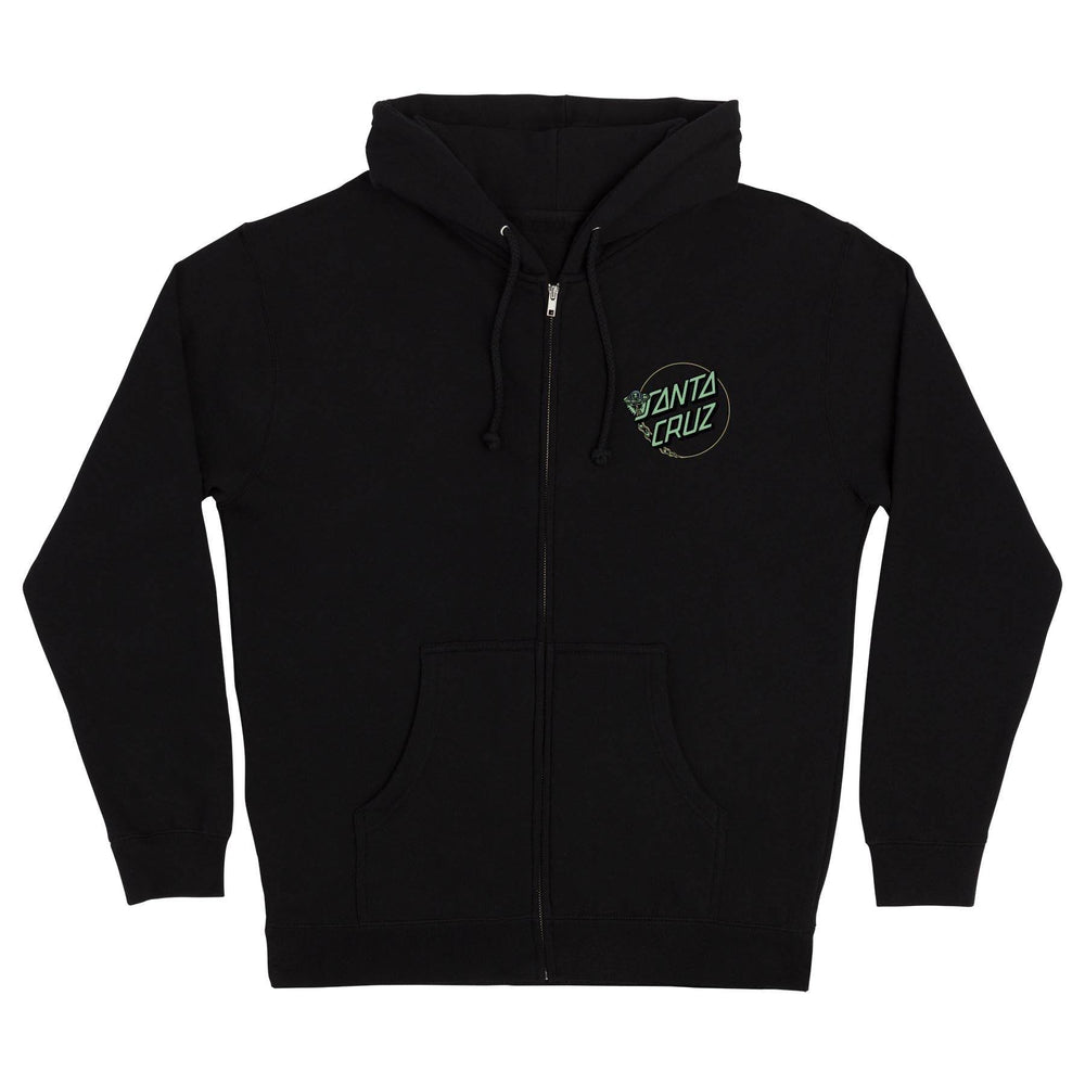 Santa Cruz Winkowski Dope Planet 2 Dot Zip-Up Hooded Sweatshirt - One Revolver Surfboards