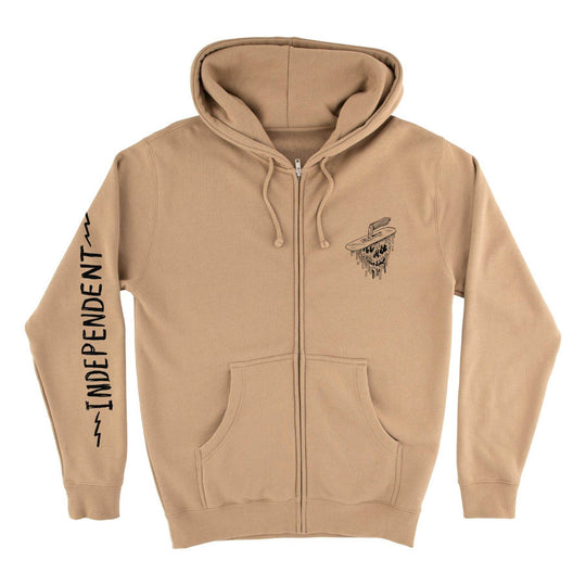 Independent Bratrud Notebook Zip-Up Hooded Sweatshirt - One Revolver Surfboards