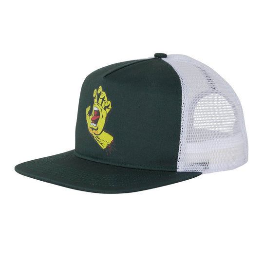 Santa Cruz Screaming Hand Front Mesh Trucker High Profile Hat - One Revolver Surfboards