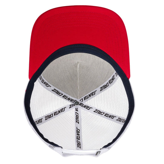 Santa Cruz Screaming Hand Front Mesh Trucker High Profile Hat - One Revolver Surfboards