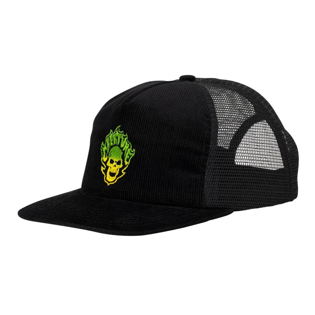 Creature Bonehead Flame Mesh Mid Profile Trucker Hat - One Revolver Surfboards