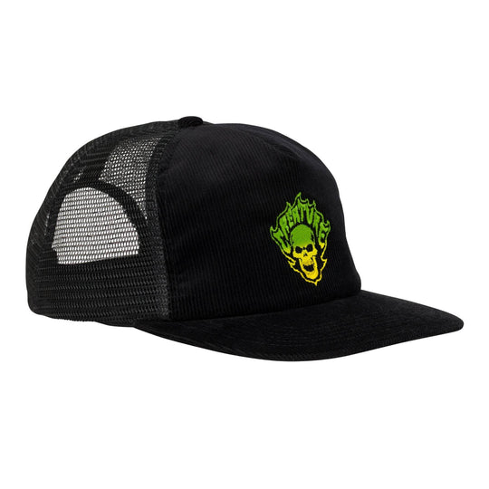 Creature Bonehead Flame Mesh Mid Profile Trucker Hat - One Revolver Surfboards