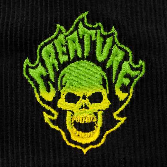 Creature Bonehead Flame Mesh Mid Profile Trucker Hat - One Revolver Surfboards