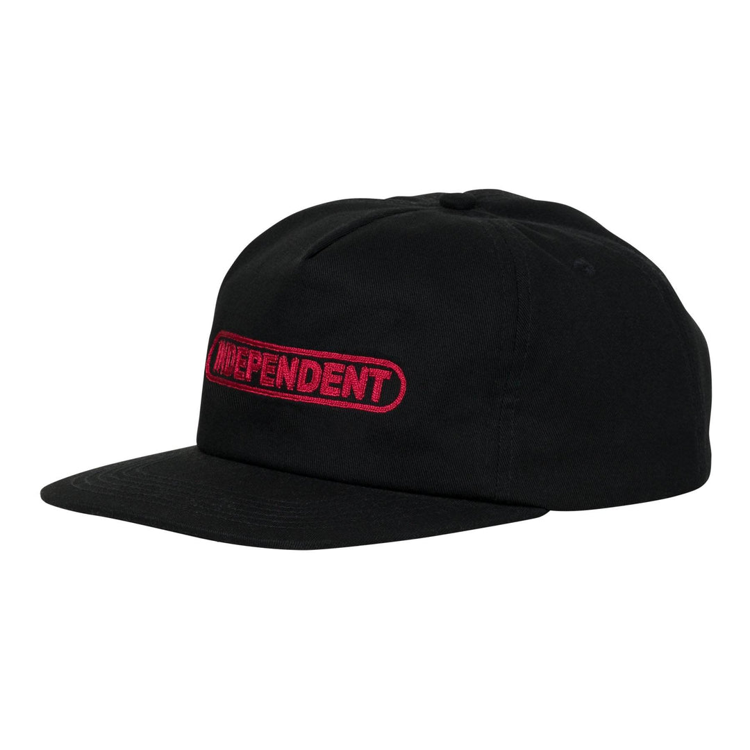 Independent Baseplate Snapback Mid Profile Hat - One Revolver Surfboards