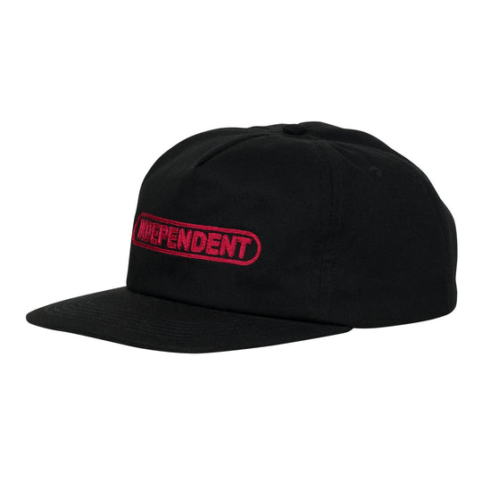 Independent Baseplate Snapback Mid Profile Hat - One Revolver Surfboards