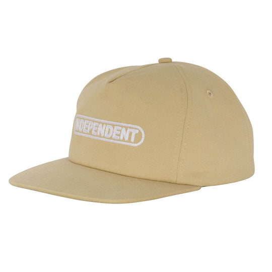 Independent Baseplate Snapback Mid Profile Hat - One Revolver Surfboards