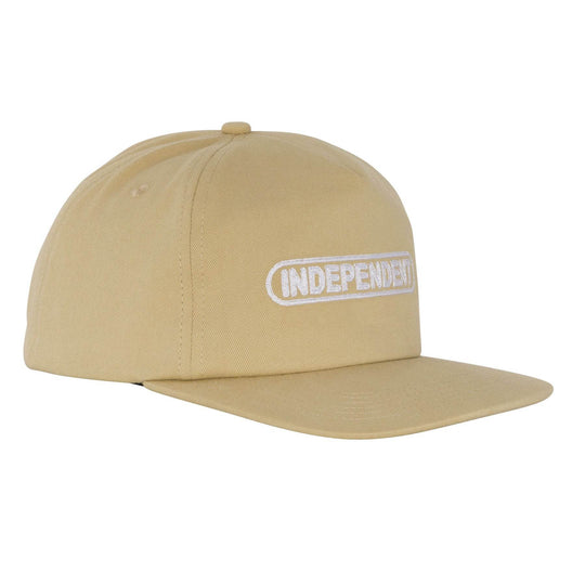 Independent Baseplate Snapback Mid Profile Hat - One Revolver Surfboards