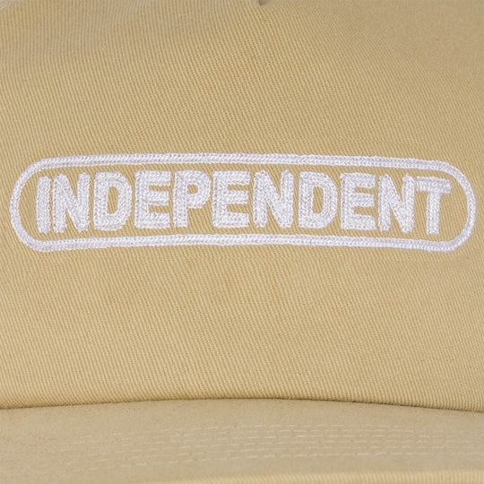 Independent Baseplate Snapback Mid Profile Hat - One Revolver Surfboards