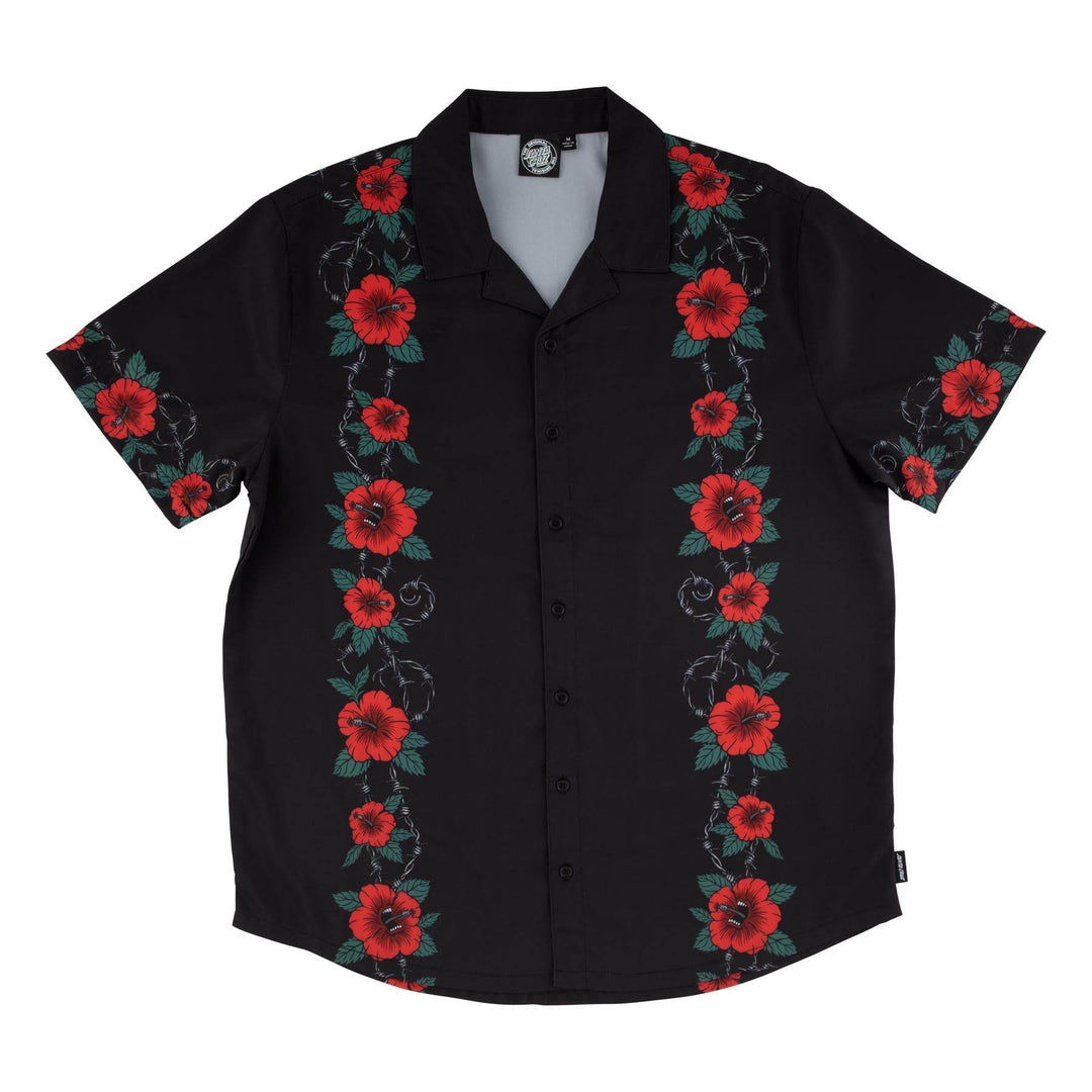 Santa Cruz Screaming Cabana Party Button Up Shirt - One Revolver Surfboards