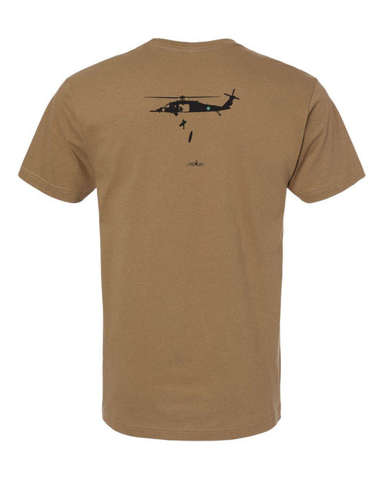 Coyote Brown Stoke Patrol T-Shirt - One Revolver Surfboards