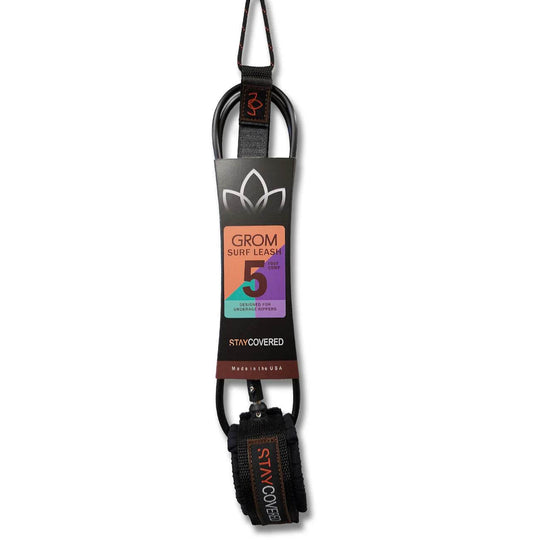 Grom Surfboard Leash - One Revolver Surfboards