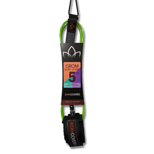 Grom Surfboard Leash - One Revolver Surfboards