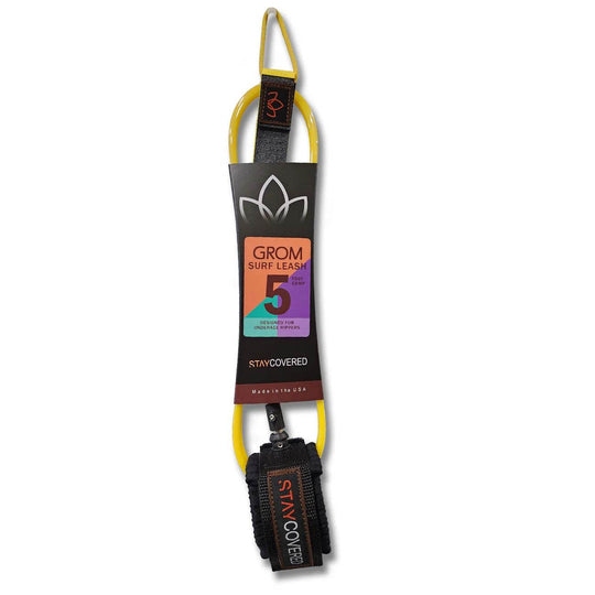 Grom Surfboard Leash - One Revolver Surfboards