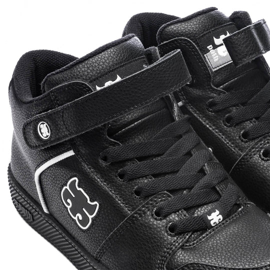 IPATH GRASSHOPPER - BLACK PEBBLE LEATHER SHOES - One Revolver Surfboards