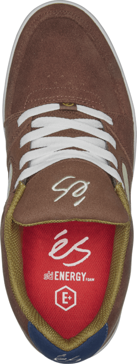 eS Accel Slim Brown/Tan/Blue Skate Shoes - One Revolver Surfboards