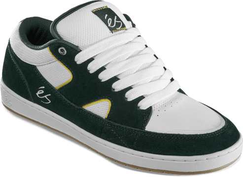 eS Sophisto Green/White Skate Shoes - One Revolver Surfboards