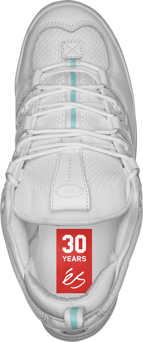 éS Two Nine 8 White Skateboard Shoes - One Revolver Surfboards