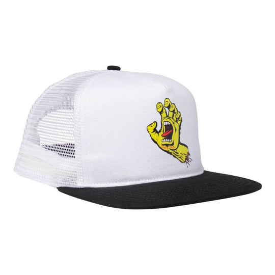 Santa Cruz Screaming Hand Front Mesh Trucker High Profile Hat - One Revolver Surfboards