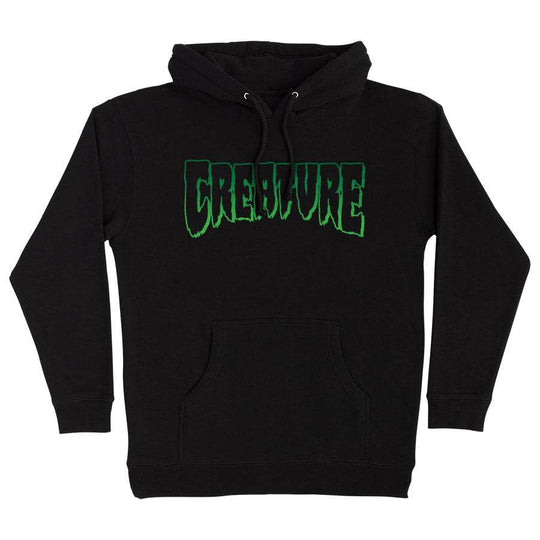 Creature Logo Outline Pullover Heavyweight Hooded Sweatshirt - One Revolver Surfboards