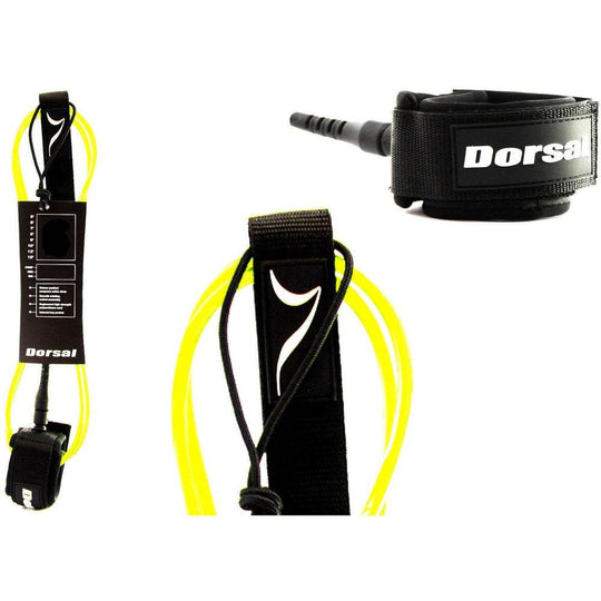 DORSAL Surf Leash for Surfboard Longboard SUP Leg Rope - One Revolver Surfboards