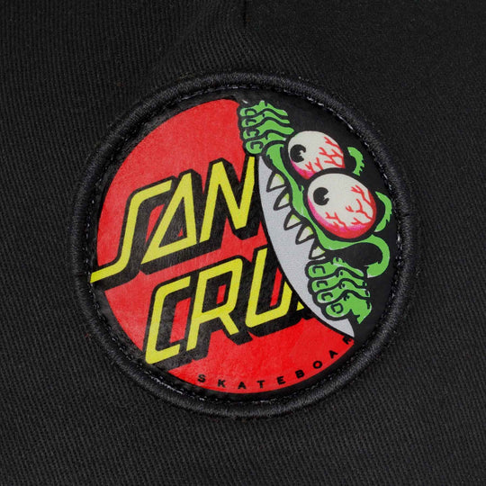 Santa Cruz Beware Dot Mid Profile Strapback Hat - One Revolver Surfboards