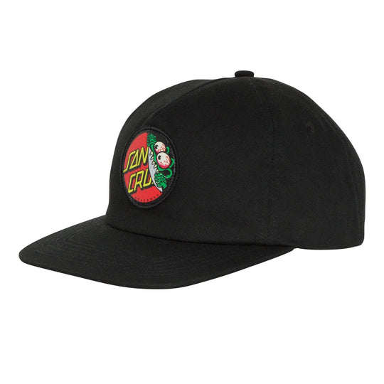 Santa Cruz Beware Dot Mid Profile Strapback Hat - One Revolver Surfboards