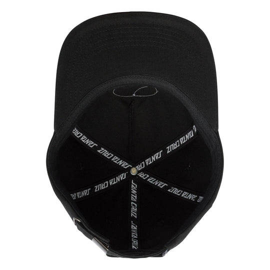 Santa Cruz Beware Dot Mid Profile Strapback Hat - One Revolver Surfboards