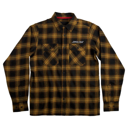 Santa Cruz Stone L/S Flannel - One Revolver Surfboards