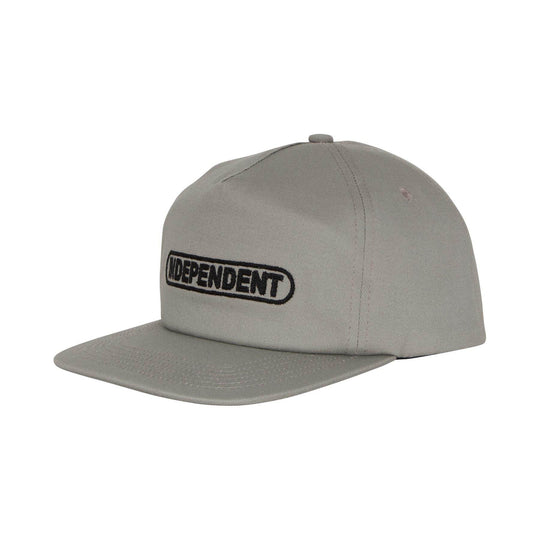 Independent Baseplate Snapback Mid Profile Hat - One Revolver Surfboards