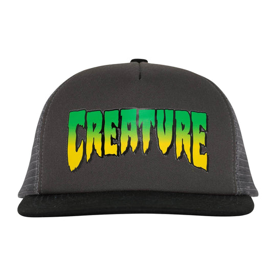 Creature Logo High Profile Mesh Trucker Hat - One Revolver Surfboards
