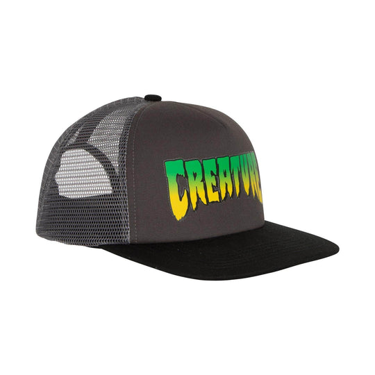 Creature Logo High Profile Mesh Trucker Hat - One Revolver Surfboards