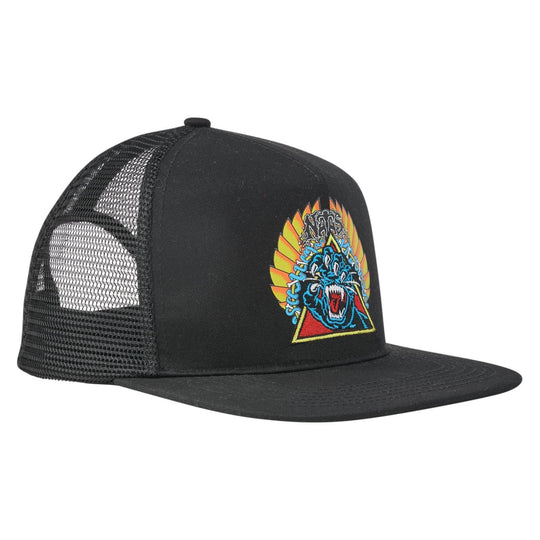 Santa Cruz Natas Screaming Panther Mesh Profile Trucker High Hat - One Revolver Surfboards