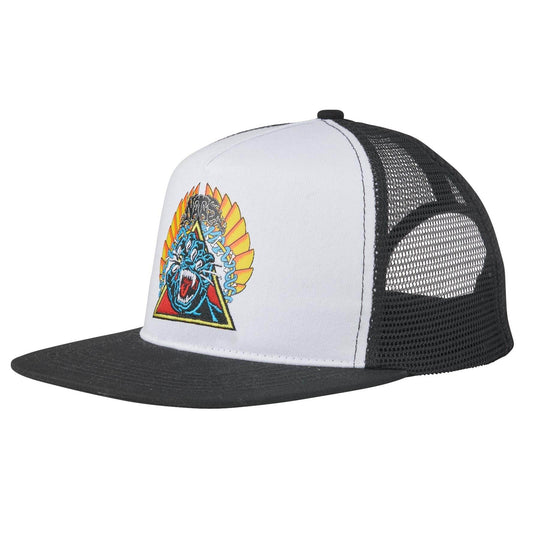 Santa Cruz Natas Screaming Panther Mesh Profile Trucker High Hat - One Revolver Surfboards
